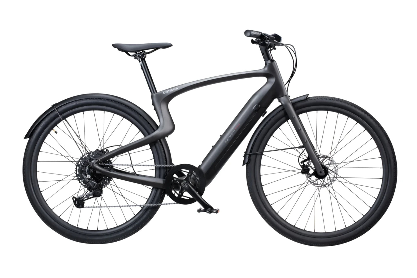 Urtopia E-Bike Carbon 1 Pro mit Shimano-CUES, GPS und Fingerabdruckscanner