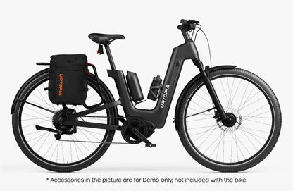 Urtopia E-Bike Fusion mit Shimano-CUES-Schaltung und Carbonfaser
